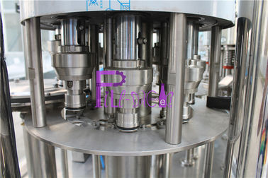 पीएलसी नियंत्रण चाय पीईटी बोतल के लिए मशीन भरने चुंबकीय कैपिंग