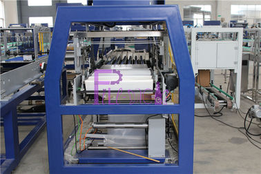 स्वचालित पीएलसी बोतल पैकिंग मशीन, 380V 50/60 हर्ट्ज दफ़्ती बनाने की मशीन