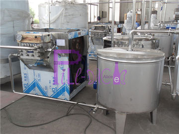 उच्च दबाव Homogenizer दूध का रस प्रसंस्करण उपकरण