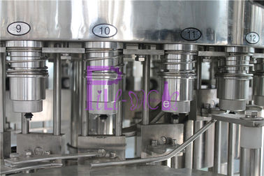 बोतलबंद पानी के उत्पादन लाइन के लिए स्टेनलेस स्टील पीने के पानी भरने की मशीन