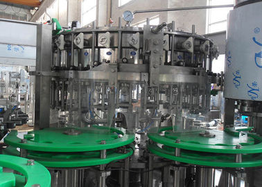 कार्बोनेटेड पानी का रस शराब पीईटी प्लास्टिक ग्लास 3 में 1 मोनोबलोक बोतल उत्पादन मशीन / उपकरण / संयंत्र / प्रणाली