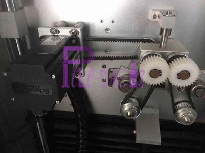 डबल हेड स्ट्रेच स्लीव एप्लिकेटर मशीन पीएलसी प्रोग्रामेबल कंट्रोल 11