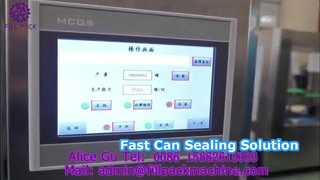 2123 जे40 टिनप्लेट कैन 4-स्टेशन स्वचालित सीमिंग मशीन