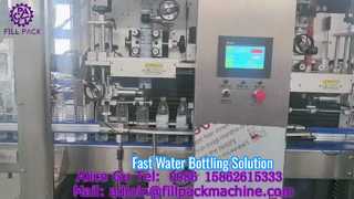 2146 एम6 डुअल-हेड डुअल-मटेरियल ट्रे स्वचालित स्लीव लेबलिंग मशीन