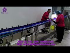 2166 एम4 प्लास्टिक बोतल स्वचालित टर्नटेबल स्वयं-चिपकने वाली पारदर्शी दो तरफा लेबलिंग मशीन