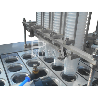 8 लाइन्स ऑटोमैटिक कप वॉशिंग फिलिंग सीलिंग मशीन सीलिंग पैकेजिंग प्लांट डिवाइस