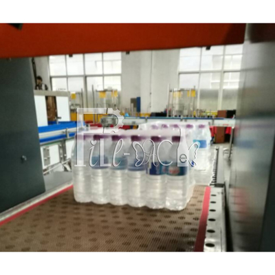 स्वचालित एल प्रकार पीई श्रिंक फिल्म रैपर जल पेय पीईटी ग्लास बोतल पैकेजिंग रैपिंग मशीन उपकरण कर सकते हैं