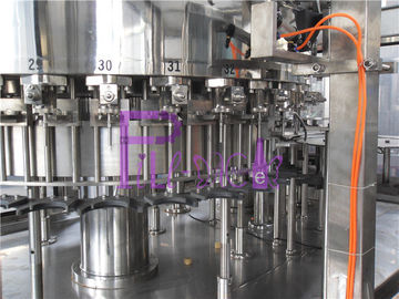 3 में 1 सोडा पानी कार्बोनेटेड भरने की मशीन पेय बोतलिंग उपकरण 2000-12000BPH