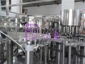 पीएलसी कंट्रोल 3 में 1 कार्बोनेटेड पेय भरने की मशीन दौर 0.3L-2L पीईटी बोतल के लिए