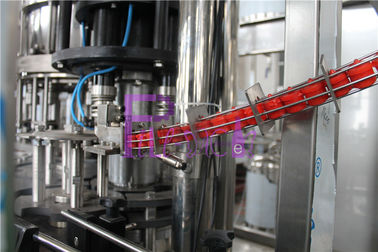 SUS316L बोतल भरने की मशीन Monoblock 2 में 1 डी - फोमिंग डिवाइस स्थापित