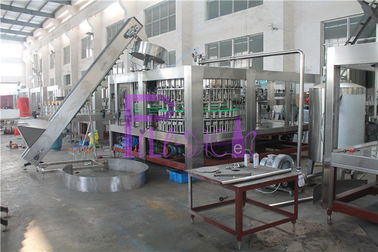 ग्लास बोतल भरने की मशीन पीएलसी नियंत्रण सिरका उत्पादन लाइन 40 हेड