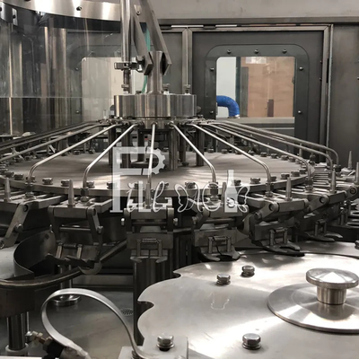 2L मोनोब्लॉक वाटर रिंसिंग फिलिंग कैपिंग मशीन पीईटी बोतल शुद्ध पेय 0.5Mpa