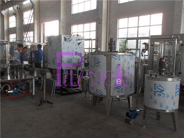 इलेक्ट्रिक कार्बोनेटेड पेय उत्पादन लाइन बीयर पेय बनाने मशीन