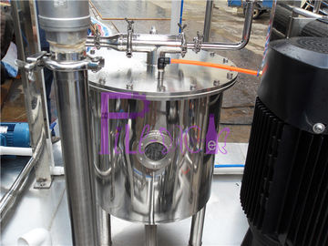 स्वचालित शीतल पेय प्रसंस्करण लाइन उच्च शक्ति सोडा पानी सीओ 2 मिक्सर 6000 एल / एच