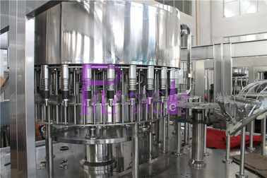 औद्योगिक Monoblock भरने की मशीन अर्ध स्वचालित शीतल पेय बॉटलिंग उपकरण
