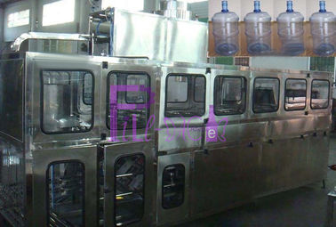 गैलन बोतल सीलिंग मशीन 600 बैरल / एच के साथ 1 में पानी भरने के लिए स्वचालित 3