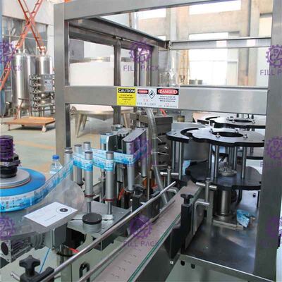 OPP गर्म पिघल गोंद पीईटी / प्लास्टिक पानी की बोतल लेबलिंग मशीन / उपकरण / लाइन / प्लांट / सिस्टम / यूनिट