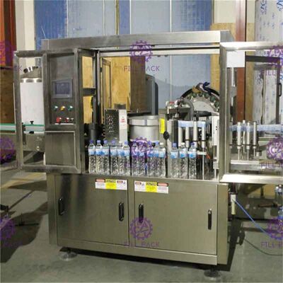 OPP गर्म पिघल गोंद पीईटी / प्लास्टिक पानी की बोतल लेबलिंग मशीन / उपकरण / लाइन / प्लांट / सिस्टम / यूनिट