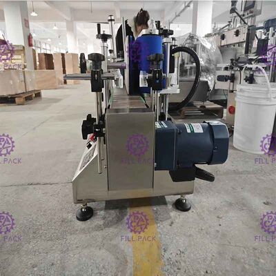 हॉट फ़ॉइल कोडिंग के साथ 3000BPH तालिका शीर्ष स्वचालित चिपकने वाला स्टिकर