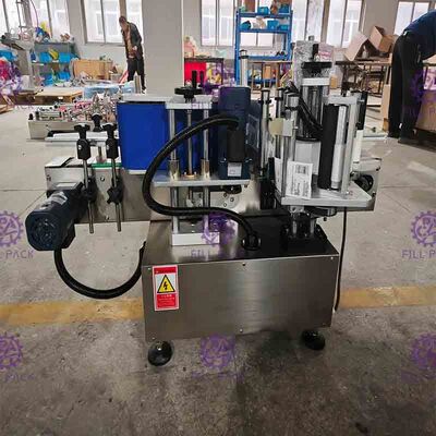 हॉट फ़ॉइल कोडिंग के साथ 3000BPH तालिका शीर्ष स्वचालित चिपकने वाला स्टिकर