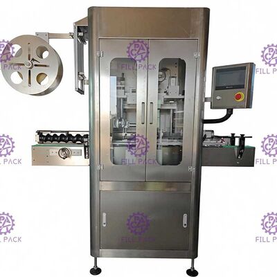 150 बीपीएम ओपीएस पीवीसी गर्दन आस्तीन बोतल लेबलिंग मशीन हीट सिकुड़ने योग्य: