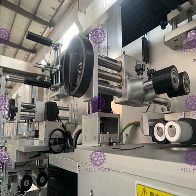 डबल हेड स्ट्रेच स्लीव एप्लिकेटर मशीन पीएलसी प्रोग्रामेबल कंट्रोल