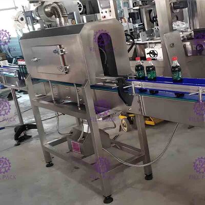 1.2 m स्टीम स्लीव सिकुड़ते उपकरण / सिस्टम / प्लांट पूर्ण स्वचालन