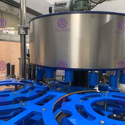 एकल लेबल के लिए रोटरी प्रकार स्व चिपकने वाला स्टीकर बीयर ग्लास बोतल लेबलिंग मशीन