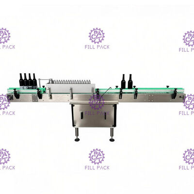 दौर ग्लास जार स्वचालित मशीन लेबलिंग हाई स्पीड गीला गोंद