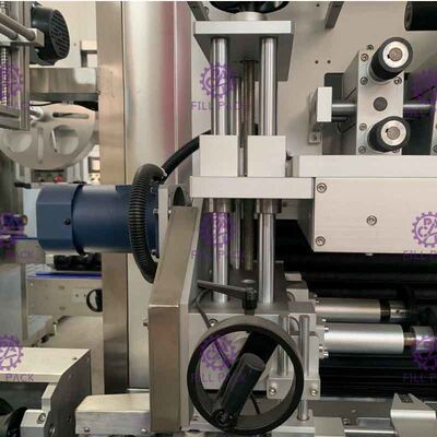 पीईटी / पीवीसी लेबल 250 बीपीएम के लिए स्वचालित डबल फीडिंग टाइप बोतल लेबलिंग मशीन