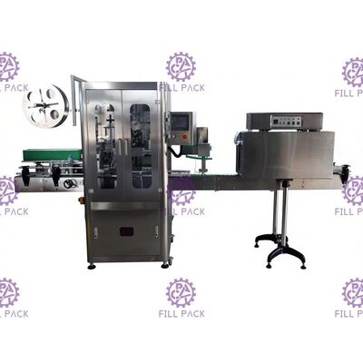 3000BPH बोतल लेबलिंग मशीन गरम पवन समारोह आसान समायोज्य ऊँचाई