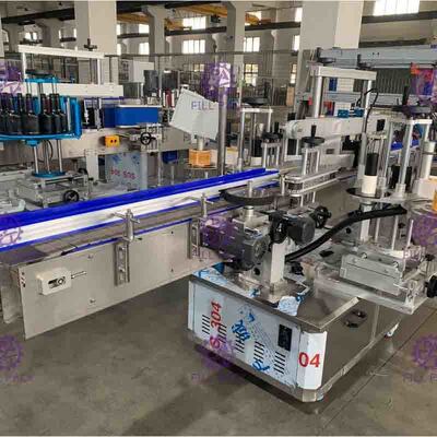 1200W औद्योगिक तेल की बोतल लेबलिंग उपकरण इलेक्ट्रिक चालित प्रकार