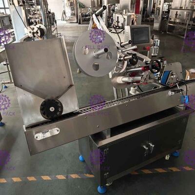 स्वयं चिपकने वाला पीईटी / प्लास्टिक स्टिकर गोल बोतल लेबलिंग / लेबलर मशीन / उपकरण / लाइन / प्लांट / सिस्टम / यूनिट