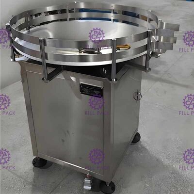 संचय तालिका के साथ 6000BPH छँटाई रोटरी बोतल खिला