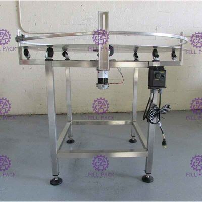 अर्ध स्वचालित ग्लास बोतल छंटनी मशीन रोटरी प्रकार जल उत्पादन लाइन के लिए