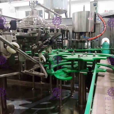 मोनोब्लॉक फुल ऑटोमैटिक वॉटर बॉटलिंग मशीन 3-10L बॉटल 3 इन 1 8 हेड्स
