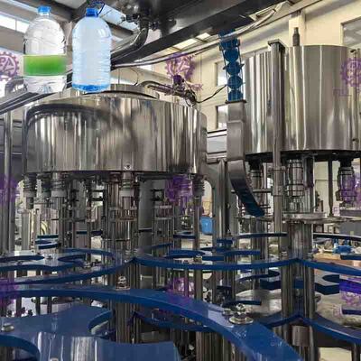 3L / 5L / 10L खनिज पानी प्लास्टिक की बोतल 2 1 उत्पादन उपकरण / संयंत्र / मशीन / प्रणाली / लाइन में