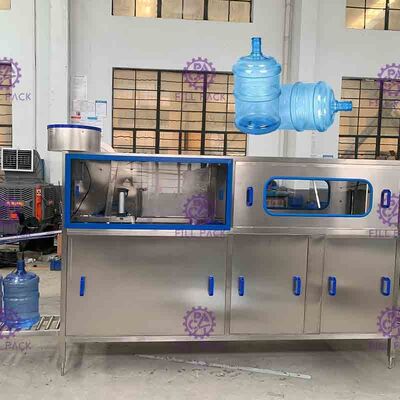 120BPH पॉलिएस्टर की बोतल 20L पानी भरने के उपकरण समायोज्य मात्रा