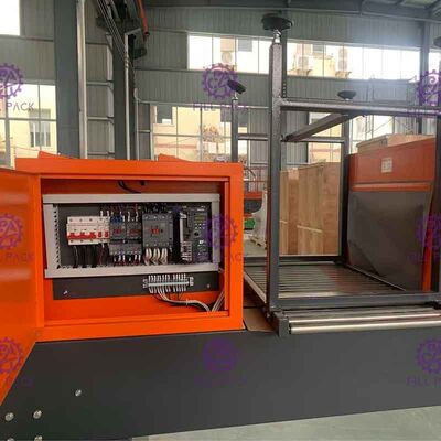 स्वचालित एल प्रकार पीई हटना फिल्म आवरण जल पेय पीईटी कांच की बोतल उपकरण कर सकते हैं
