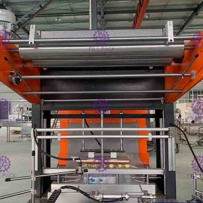 जूस कोला के लिए 10 पीसी / मिन बोतल सिकोड़ें लपेटें मशीन टच स्क्रीन