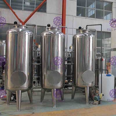 पीने के पानी के लिए स्वचालित स्टेनलेस स्टील 10000LPH UF जल उपचार प्रणाली