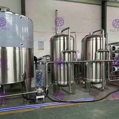 बोतल खनिज जल उपचार प्रणाली Ultrafiltration खोखले फाइबर झिल्ली