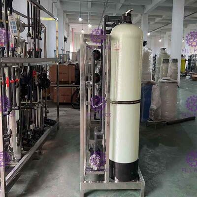 1000LPH मोनोब्लॉक रिवर्स ऑस्मोसिस आरओ वाटर ट्रीटमेंट सिस्टम