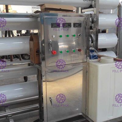 1000 एलपीएच जल उपचार प्रणाली 4 आवास 5kg दबाव प्रतिरोध