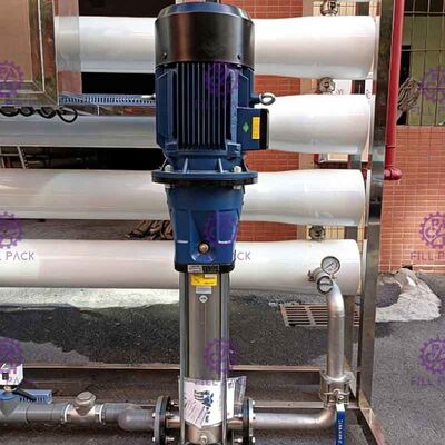 10000L / H रिवर्स ऑस्मोसिस आरओ ट्रीटमेंट मशीन इलेक्ट्रिक ड्रिवेन