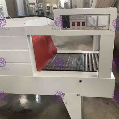 लघु क्षमता प्लास्टिक की बोतल के लिए अर्ध स्वचालित सिकोड़ें बोतल पैकिंग मशीन