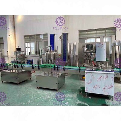 5000 बीपीएच रैखिक जल भरने उपकरण, प्लास्टिक की बोतलें तरल भराव मशीन