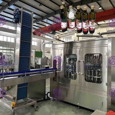 सोया सॉस के लिए स्वचालित टिनी नकारात्मक दबाव पीईटी बोतल भरने की मशीन