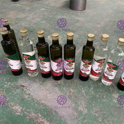 सोया सॉस के लिए स्वचालित टिनी नकारात्मक दबाव पीईटी बोतल भरने की मशीन