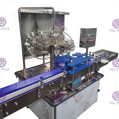 औद्योगिक 6 प्रमुखों क्राउन कैपिंग मशीन बोतल, मुकुट टोपी सील उपकरण बोतल